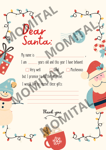 "Santa's Enchanted Letters: 20 Holiday Wishes"